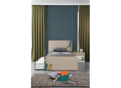 Design Girls Beds Childrens room Bed Wood with Upholstery Bed Frame new