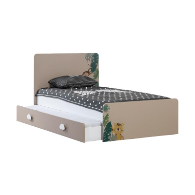 Design Girls Beds Childrens room Bed Wood with Upholstery Bed Frame new
