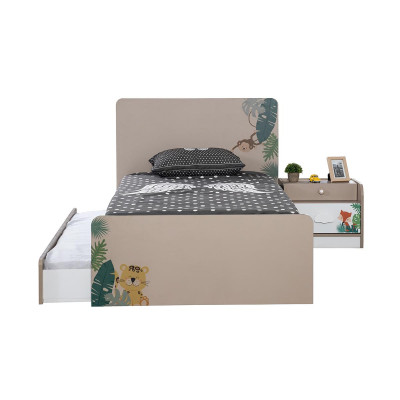 Design Girls Beds Childrens room Bed Wood with Upholstery Bed Frame new