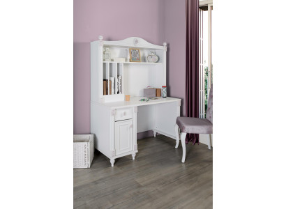 Desk Youth Children Room Wood Furniture Design White Table Country House