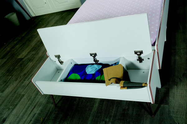 Design Beds Childrens bed Youth Room Bed Childrens bed Furniture Wood White