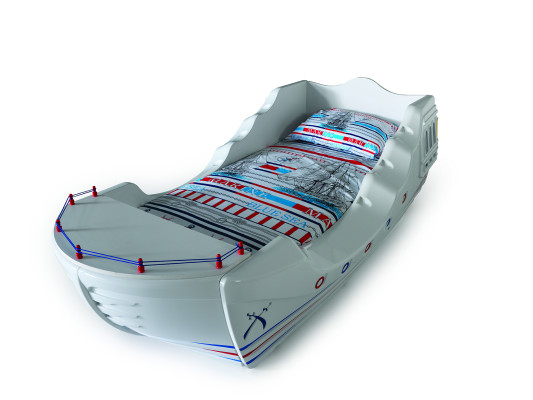 Children Bed Ship Bedroom Furniture Childrens room Childrens bed Boat