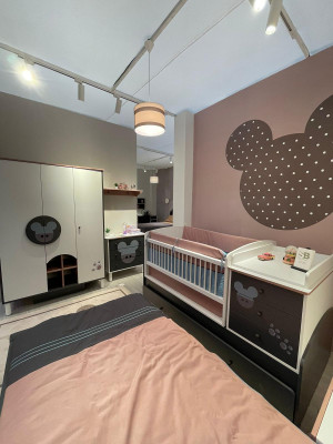 Childrens bed Childrens room Furniture Beds White Infant Baby bed Bed