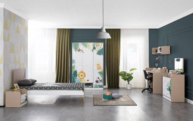Wardrobe Girls Luxury Design Bedroom Cabinets Wood new