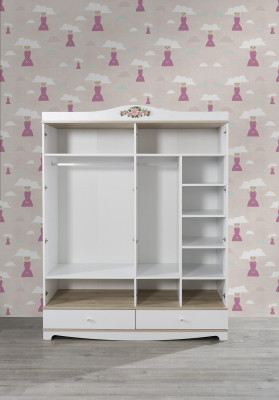 Wardrobe Furniture Youth Room Wardrobe Wood Bedroom