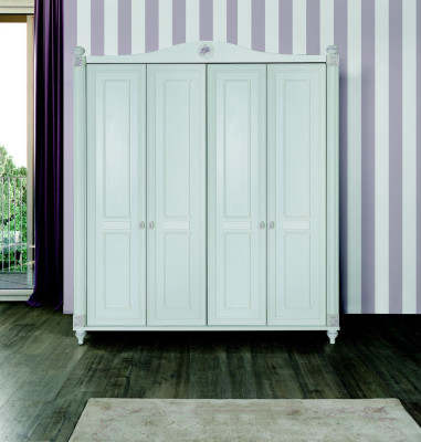 Childrens room Cabinets Wardrobe White Design Clothes cabinets Wardrobe