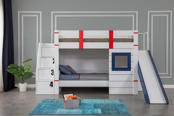Bunk bed Double bunk bed Loft bed Furniture Bed Bunk Beds Childrens room