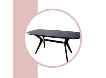 Black Dining table 160x85 Dining room Table Dining tables Tables Furniture Wood