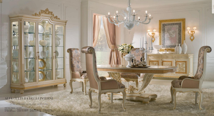 Display case Cabinets Showcases Wood Luxury Living room Furniture Wardrobe Beige