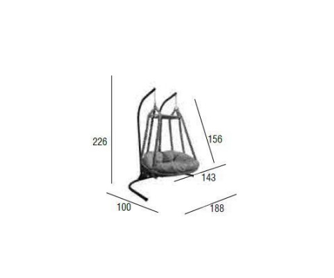 Hanging basket swing hanging chair garden chair hanging chair hanging swing armchair