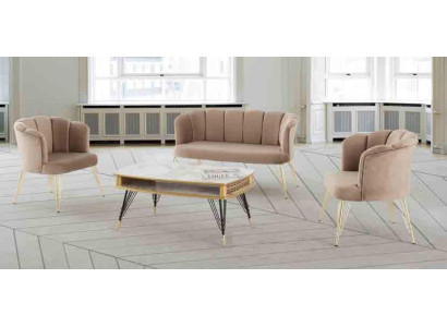Sofa set Couch Sofa Upholstery Furniture Couches 3pcs. Set Suite Complete