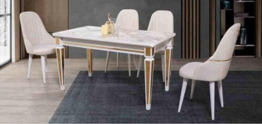 Dining table dining set Dining room set Seat furniture set Dining room sets 4 chairs 5 pieces