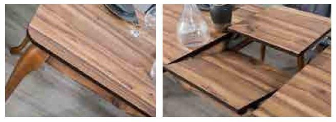 Dining room Dining table set Dining set Seat furniture set Dining room Sets Eh 4 Chairs 5pcs
