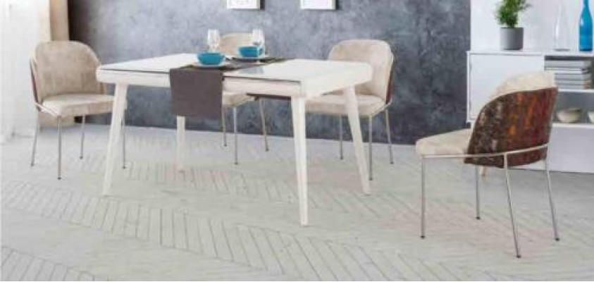 Modern Dining set Furniture Dining room Set Suite Seat Dining table Upholstery 5pcs.
