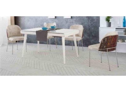 Modern Dining set Furniture Dining room Set Suite Seat Dining table Upholstery 5pcs.