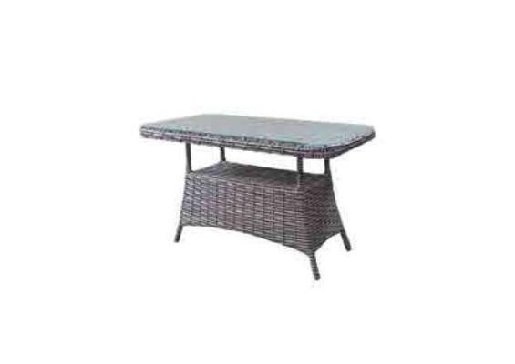 Modern garden furniture luxury sofa set table stool armchair seating group