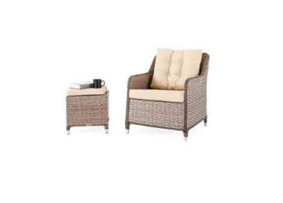 Modern Garden Furniture Table Armchair Stool Porch Sofa Suite 6pcs. new