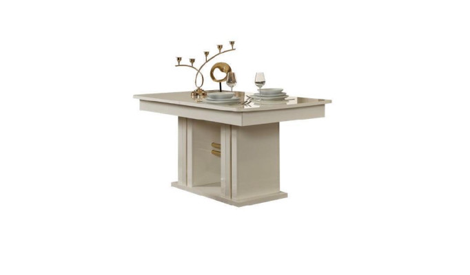 Suite dining set 9 pieces. Dining set Dining table 6xChairs Sideboard White
