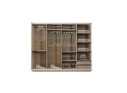 Wardrobe Design Mirror Furniture Italian Style Bedroom