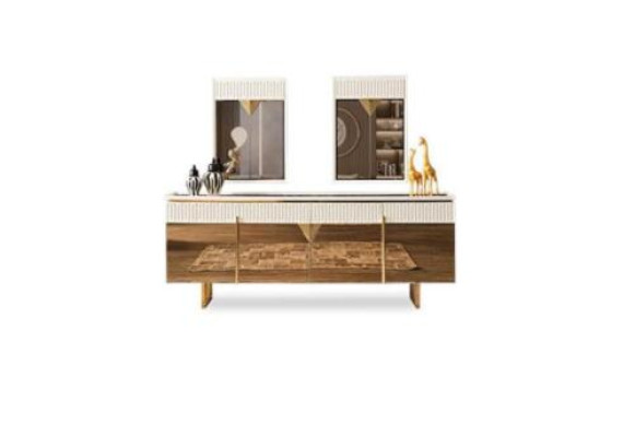 Modern Sideboard with Mirror Sideboards White Highboard Chest of drawers