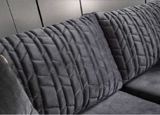 Sofa 3 Seater Sofas Couches Upholstery Living room Design Textile Fabric