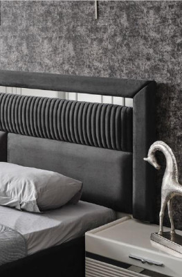 Modern Beds Luxury Sleep Room new Bed Design Luxury Gray Double Bed