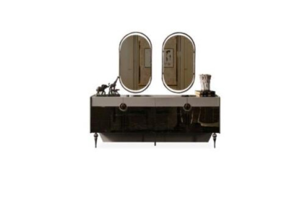 Sideboard Sideboard Gray Chest of drawers Modern Chests of drawers Italian style