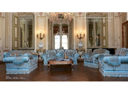 Luxury sofa set suite three-seater two-seater armchair set 4 pieces