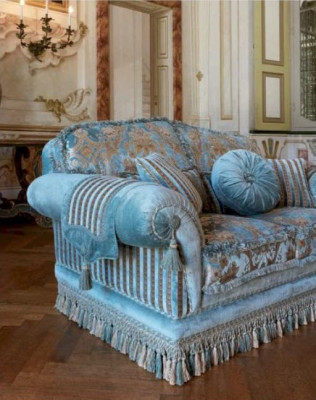 Luxury sofa set suite three-seater two-seater armchair set 4 pieces