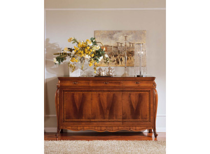 Sideboard Chest of drawers Luxury Cabinets Chests of drawers Living room Wood Brown Furniture