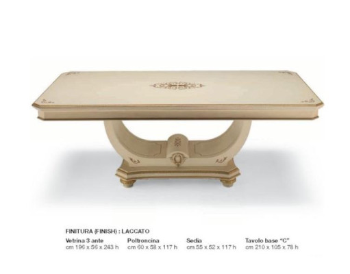 Luxury Dining table Dining room table Dining corner Table Baroque Tables Dining room
