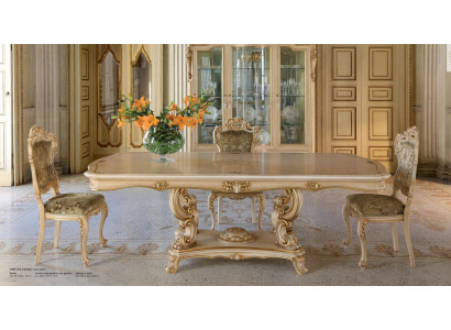 Luxury Dining table Dining room table Dining corner Table Dining room Wood Beige