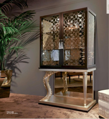 Home bar bar cabinet bar wine rack wine cabinet wardrobe display case gold