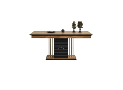 Design Wood Luxury Furniture new Dining table Wood Dining room Tables Brown