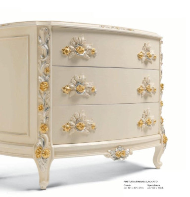 Chest of drawers Cabinets Luxury Chests of drawers Wardrobe Wood Baroque Furniture Bedroom