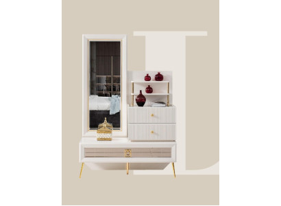 Chest of drawers Mirror Wood Chests of drawers Luxury Suite Group Bedroom Set