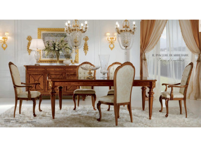 Luxury Dining table Italian Dining room Tables xxl Wood Table Furniture new