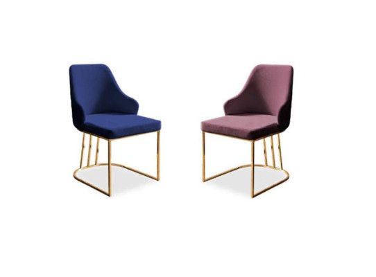 Chair Luxury Dining room chair Designer Furniture Furnishings stainless steel