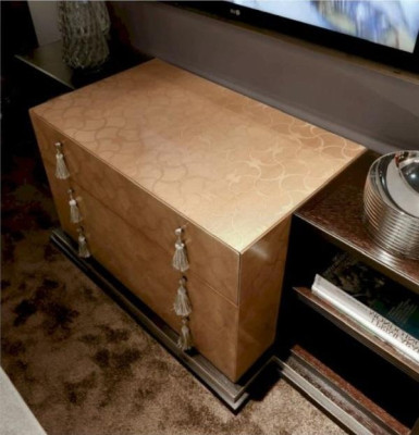 TV-cabinet Chest of drawers TV Stand Sideboard Lowboard Modern Brown Living room