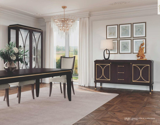 Sideboard Chest of drawers Luxury Cabinets Chests of drawers Living room Brown Wood