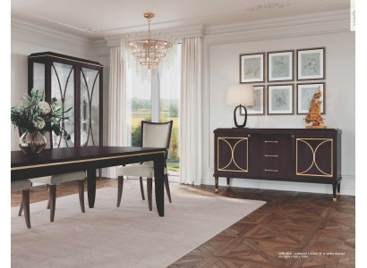 Sideboard Chest of drawers Luxury Cabinets Chests of drawers Living room Brown Wood