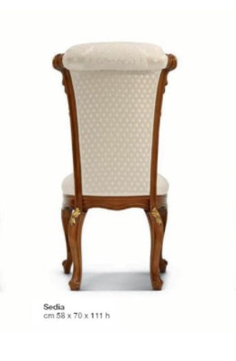 Dining set dinette Dining room Dining table Chair Suite Brown Baroque Gold Set 5 pieces