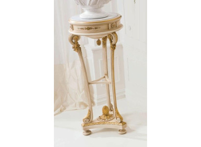 Flower Stand Stand Luxury Italian Furniture Handcraft Real Wood
