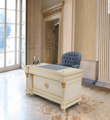 Swivel chair executive chair armchair office swivel chairs Chesterfield Blue luxury