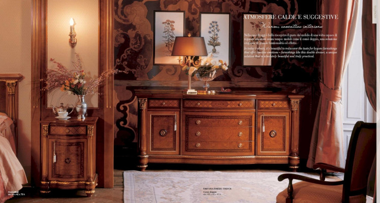 Bedside table Nightstand Console Nightstand Table Wood Bedroom Brown