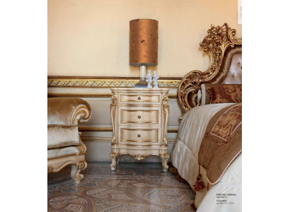 Bedside tables Bedside table Consoles Side Table Bedroom Wood Beige Luxury new