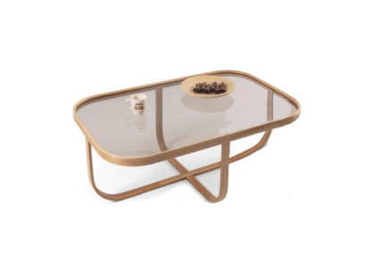 Living room Coffee table Modern Luxury Furniture Glass Table Side Table
