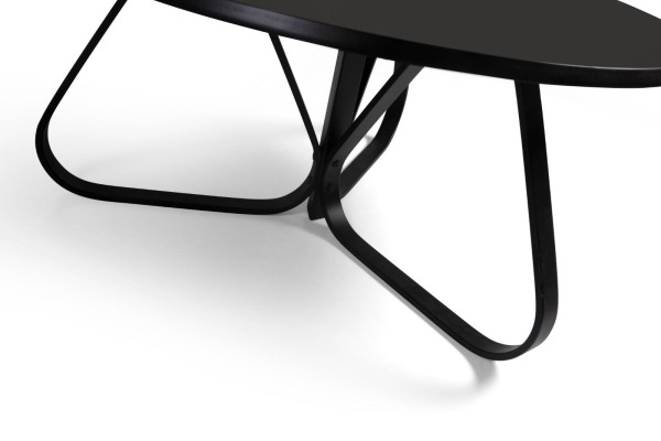 Living room Black Coffee table Modern Designer Furnishings Luxury Furniture