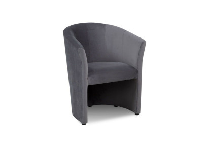 Armchair Club Lounge Design Lehn Chair Upholstery Sofa 1 Seater TV Black