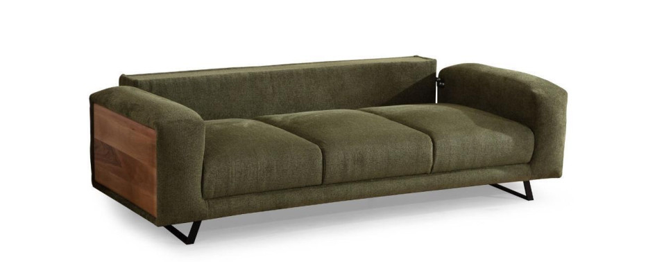 Green Living room 4-Seater Luxury Four-Seater Upholstery Sofa Relax Couch
